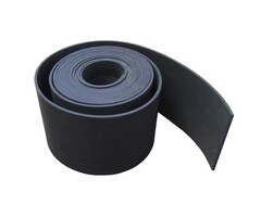 De Wiltfang Kantopsluiting recycled rubber - 5 meter - 10 cm hoog