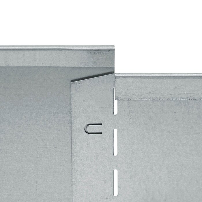 Bellissa Kantopsluiting metaal - 118 x 13 cm