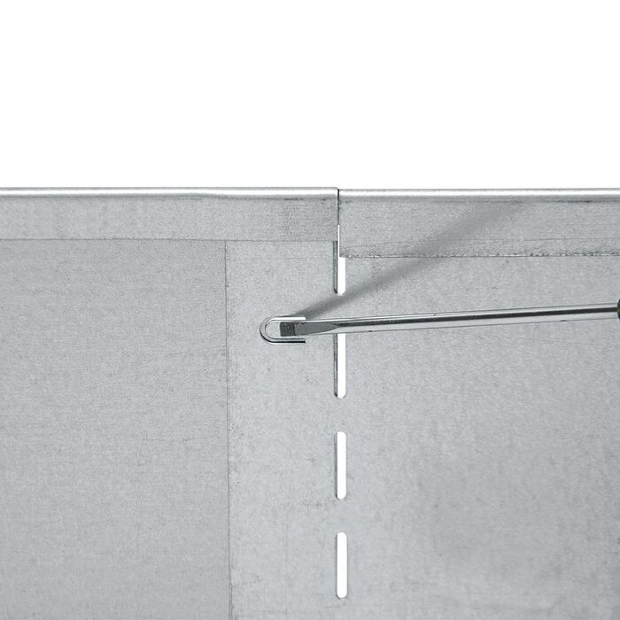 Bellissa Kantopsluiting metaal - 118 x 13 cm