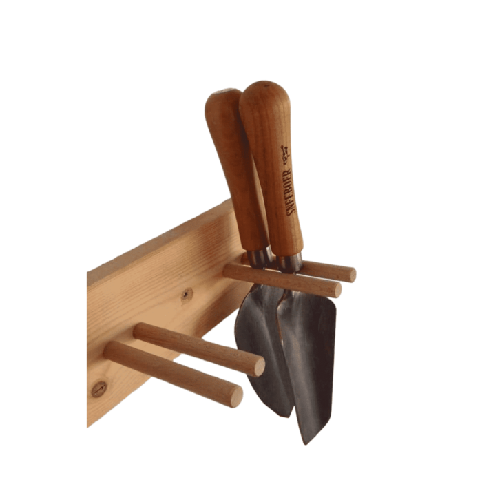 De Wiltfang Handgereedschaprek - 5 x 2 pennen - 60 cm