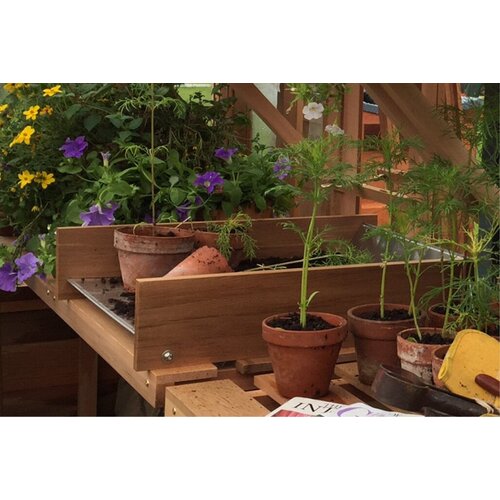 Gabriel Ash Werkblad red cedar - 75 cm - Metalen onderkant