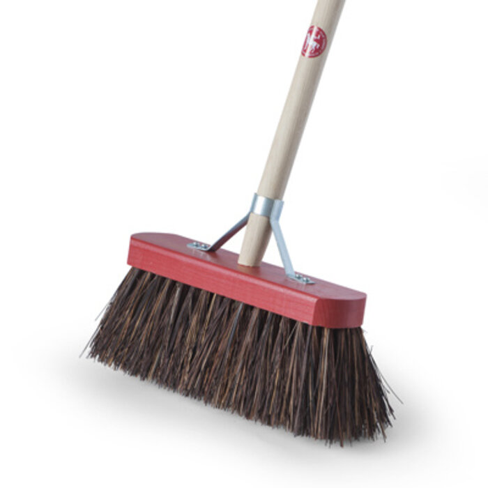 De Wiltfang Straatbezem rood - 75% Bahia - 150 cm
