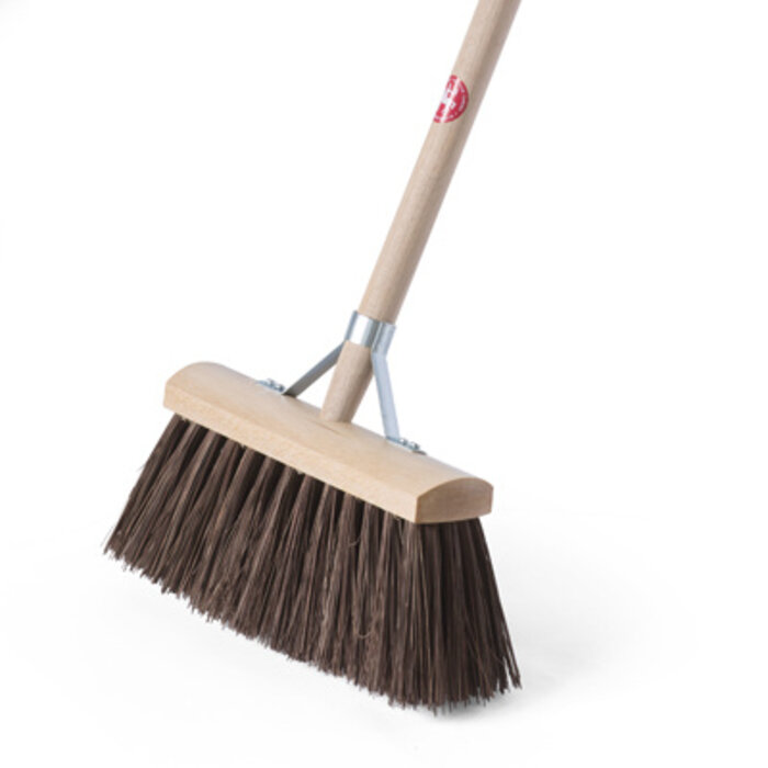 De Wiltfang Straatbezem Bahia - Blank gelakt - 150 cm