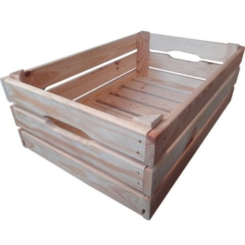 De Wiltfang Houten oogstkrat - 60 x 40 x 21 cm - Fruitkratje