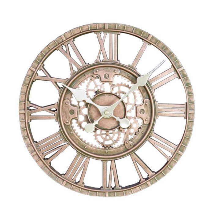 Smart Garden Products Newby Mechanical klok - Brons - 30 cm