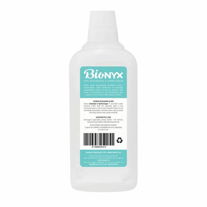 Bionyx Schimmel- en vochtreiniger - 750 ml - 100% biologisch