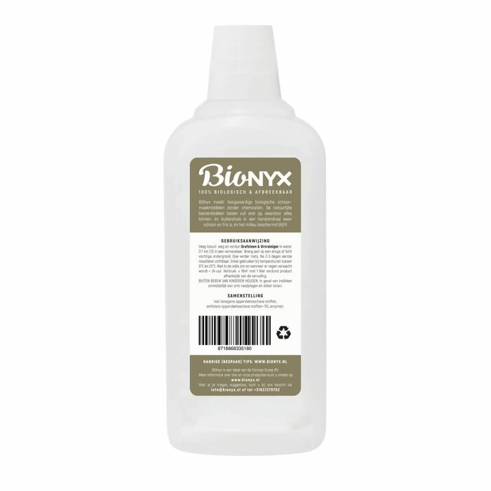 Bionyx Grafsteen en Urnreiniger - 0,75 of 5 liter - 100% biologisch