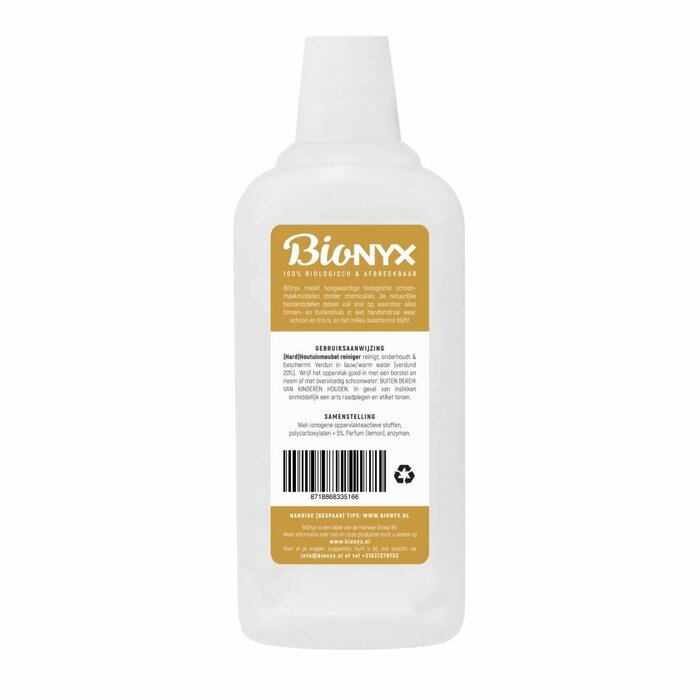 Bionyx Houten Tuinmeubelreiniger - 750 ml - 100% biologisch
