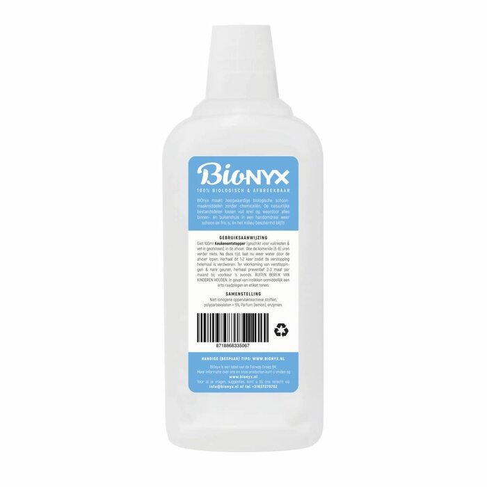 Bionyx Keukenontstopper - 0,75 of 5 liter - 100% biologisch