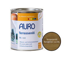 Auro 110 Bruin terrasolie - 0,75 liter