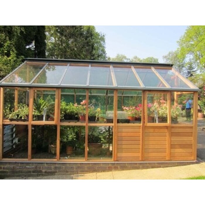 Gabriel Ash Houten paneel - Tuinkas - onderzijde - schaduw