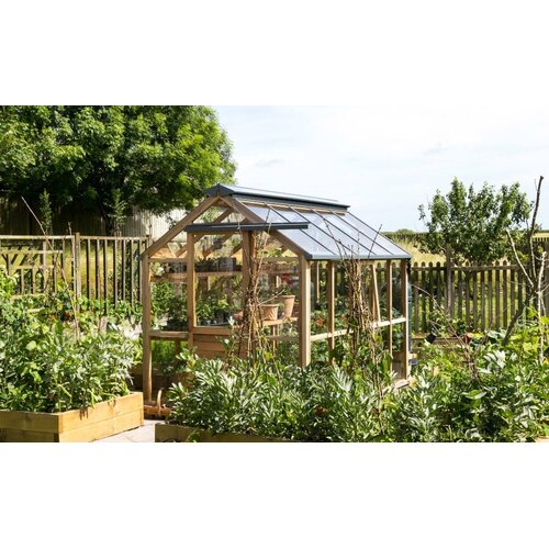 Gabriel Ash Classic "Six" - 188 cm breed - cederhout- Tuinkas - Kweekkas