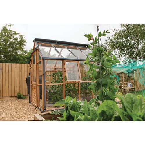 Gabriel Ash Classic "Eight" - 245 cm breed - houten tuinkas