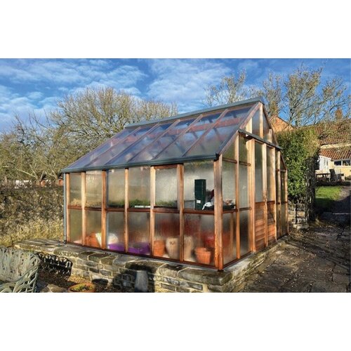 Gabriel Ash Classic "Twelve" - 360 cm breed - Schuifdeur - Kweekkas hout