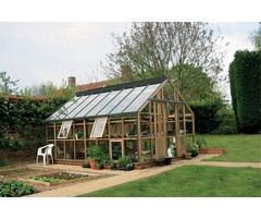 Gabriel Ash Classic "Twelve" - 360 cm breed - Schuifdeur - Kweekkas hout