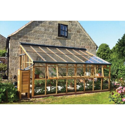 Gabriel Ash Classic "Lean-To Ten" - 3.00 meter breed - kweekkas tegen muur