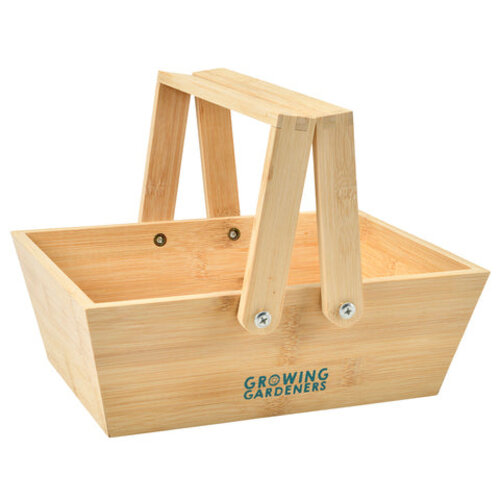 Burgon & Ball Tuinkistje met hengsel - hout - voor kinderen- 28 x 21 cm
