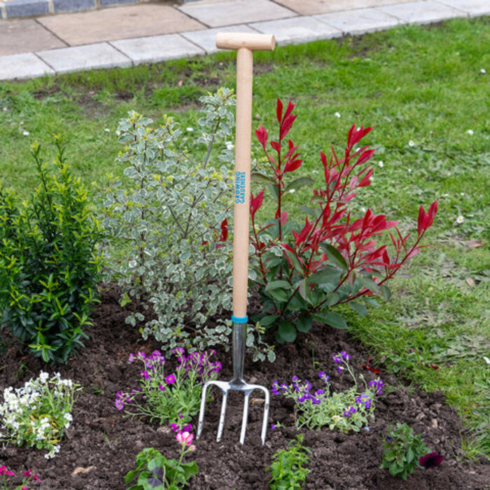 Burgon & Ball RHS Kinderspitvork - 4 tanden - 86cm