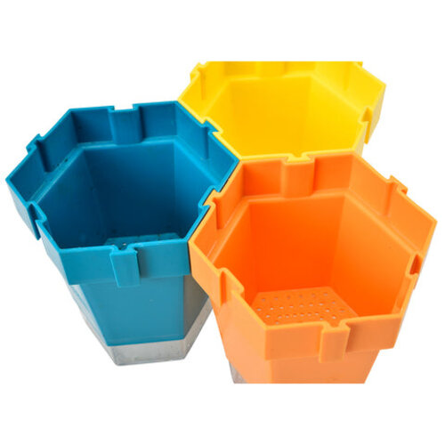 Burgon & Ball Link-a-pot kweekpotjes - set van 3 - voor kinderen - waterreservoir