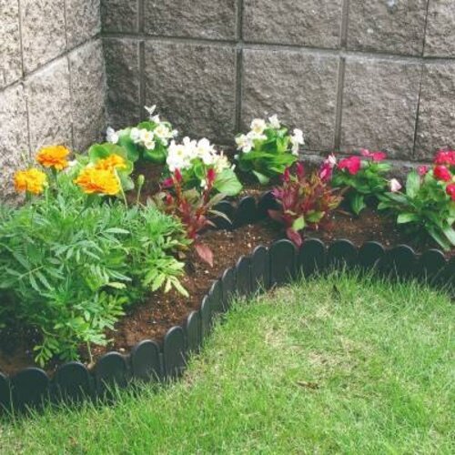 GardenSkill Kantopsluiting - kunststof - UV-bestendig - 10 meter