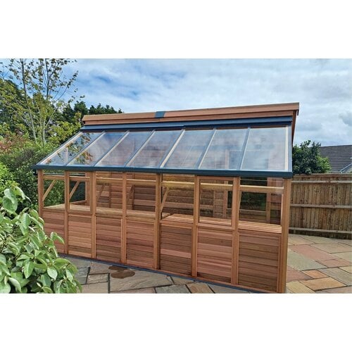 Gabriel Ash Classic Grow&Store - kas met schuur - helft kas - helft schuur