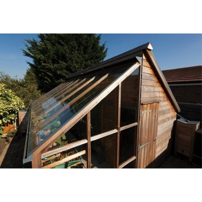 Gabriel Ash Classic Grand Grow&Store - kas met schuur - breedte 4.10 meter