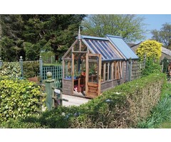 Gabriel Ash Cotswold "Seven"  Combi Shed - kas met schuur erachter