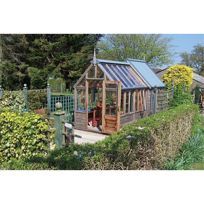 Gabriel Ash RHS "Rosemoor" Combi shed - kas met schuur erachter