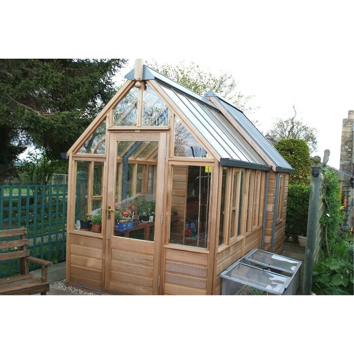 Gabriel Ash RHS "Rosemoor" Combi shed - kas met schuur erachter