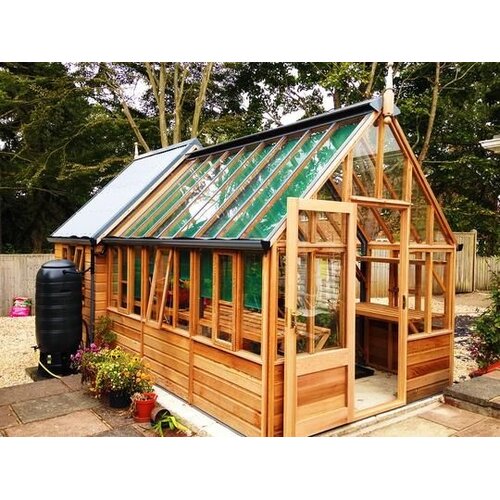 Gabriel Ash Cotswold "Eight" Combi Shed - kas met schuur