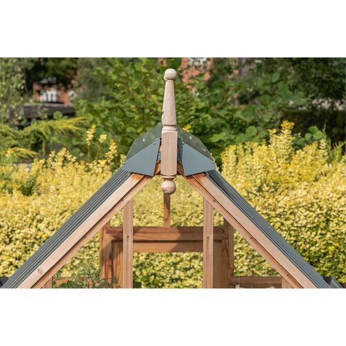 Gabriel Ash RHS "Rosemoor" - stenen muur - kas