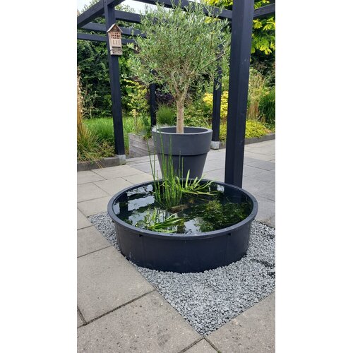 Meuwissen Agro Boomkuip 275 liter - 114 x 34,5 cm - Zwart polyetheen