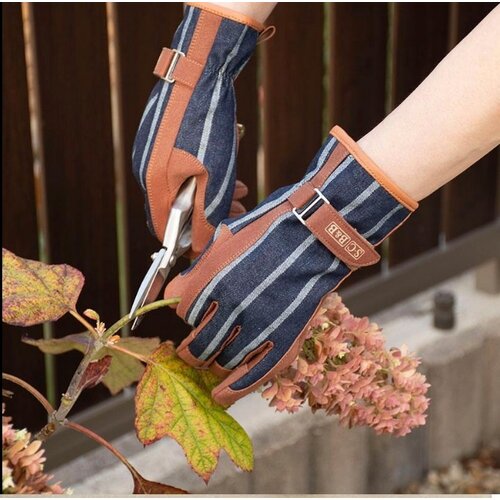 Burgon & Ball Sophie Conran - tuinhandschoenen - gestreept - comfort - Medium