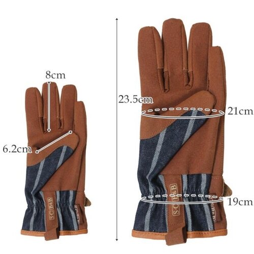 Burgon & Ball Sophie Conran - tuinhandschoenen - gestreept - comfort - Medium