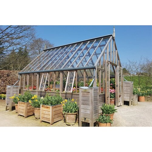 Gabriel Ash RHS "Harlow Carr" - houten onderrand - kweekkas