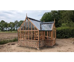 Gabriel Ash RHS "Portico" - stenen muur - portiek - royale kas - citrusbomen kweken