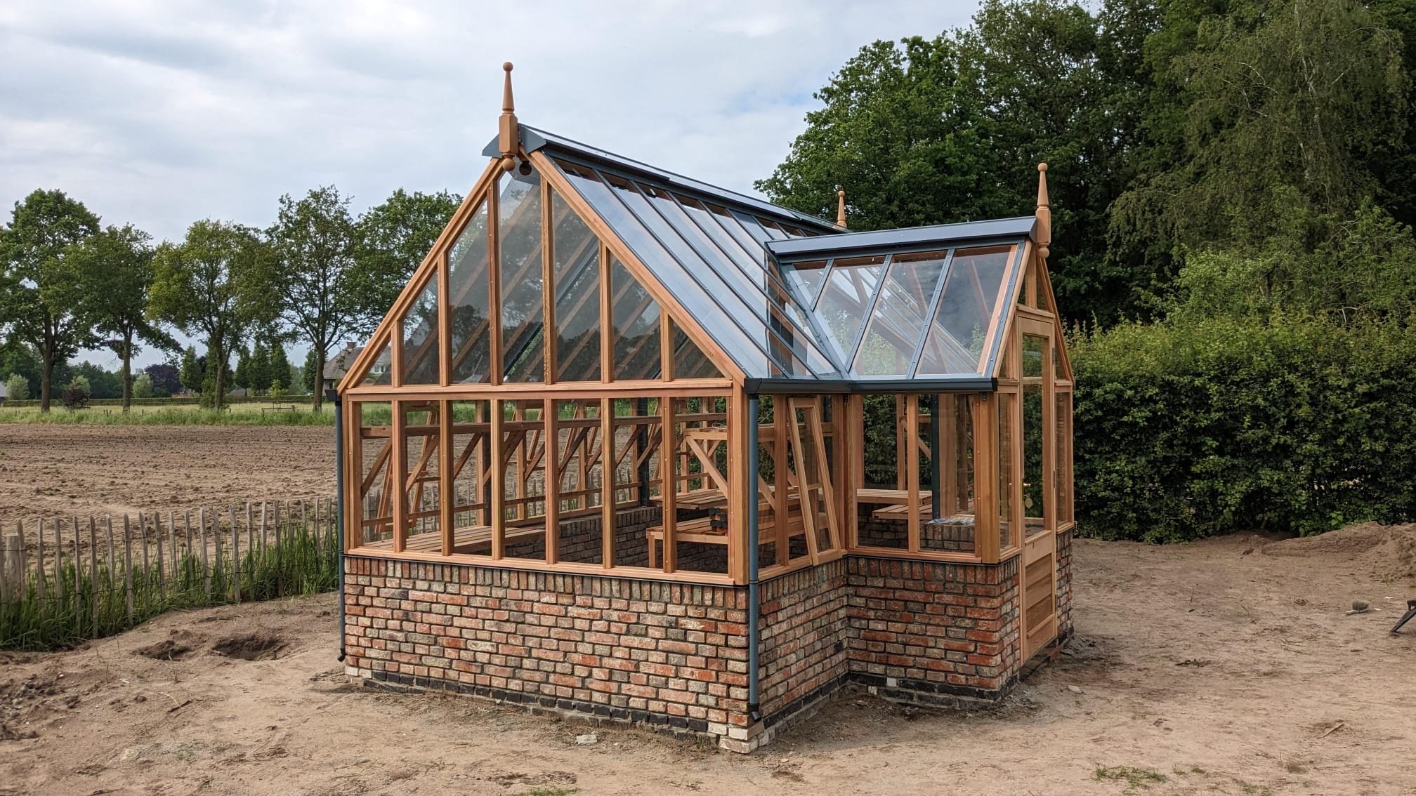 Gabriel Ash Cotswold "Portico" - portiek - royale kas - citrusbomen kweken