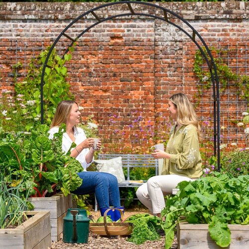 Harrod Romeinse Rozenboog - 1,2 x 0,6 x 2,29 meter - Staal