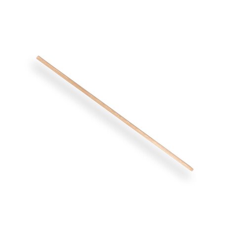 Bezemsteel - 150cm - Tauari - dikte 2.4 cm - voor plukzak