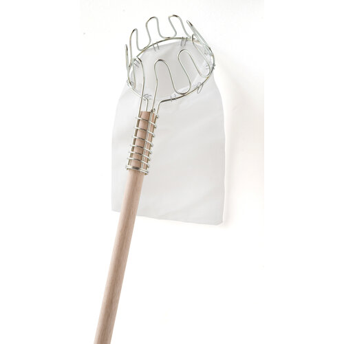 Bezemsteel - 150cm - Tauari - dikte 2.4 cm - voor plukzak