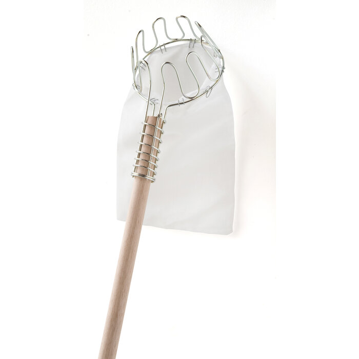 Bezemsteel - 150cm - Tauari - dikte 2.4 cm - voor plukzak