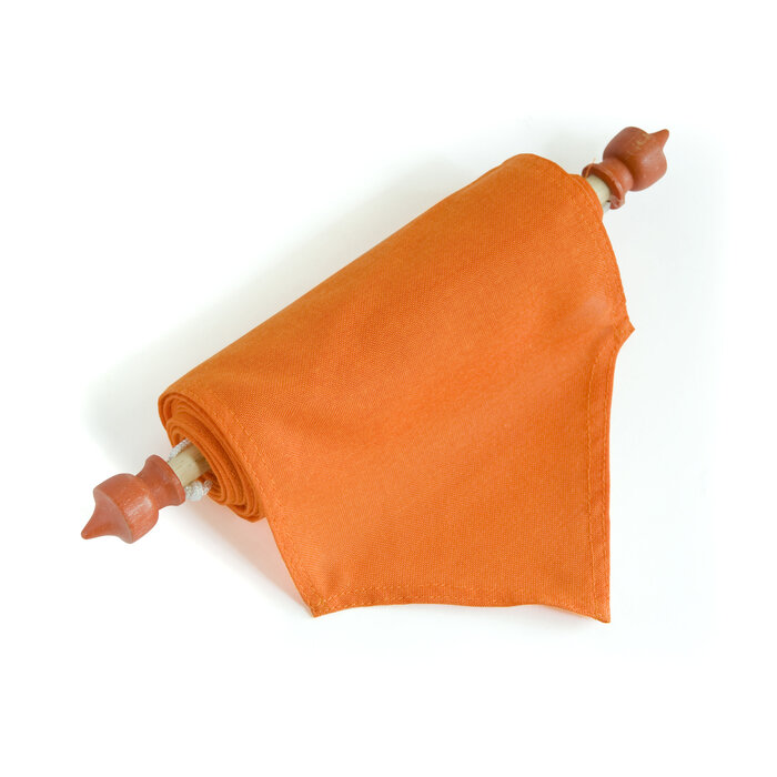 De Wiltfang Vlaggenstok compleet - vlag - wimpel - oranje - 2 meter