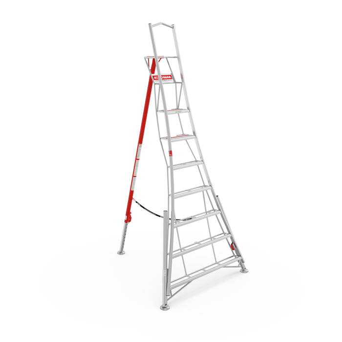 Henchman Professionele plateauladder - Aluminium - 1,8 - 4,8 meter
