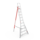 Professionele plateauladder - Aluminium - 1,8 - 4,8 meter