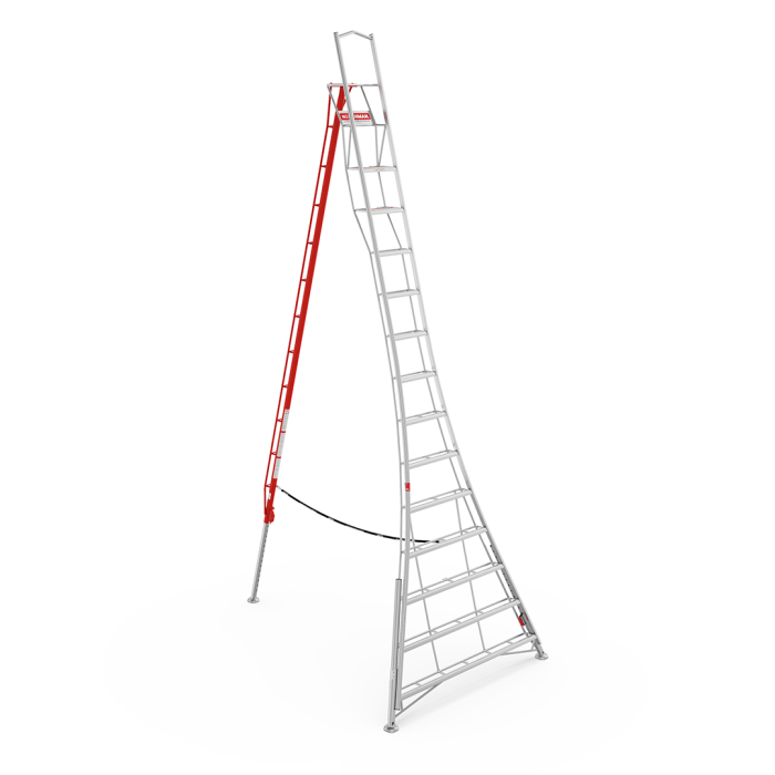 Henchman Professionele plateauladder - Aluminium - 1,8 - 4,8 meter