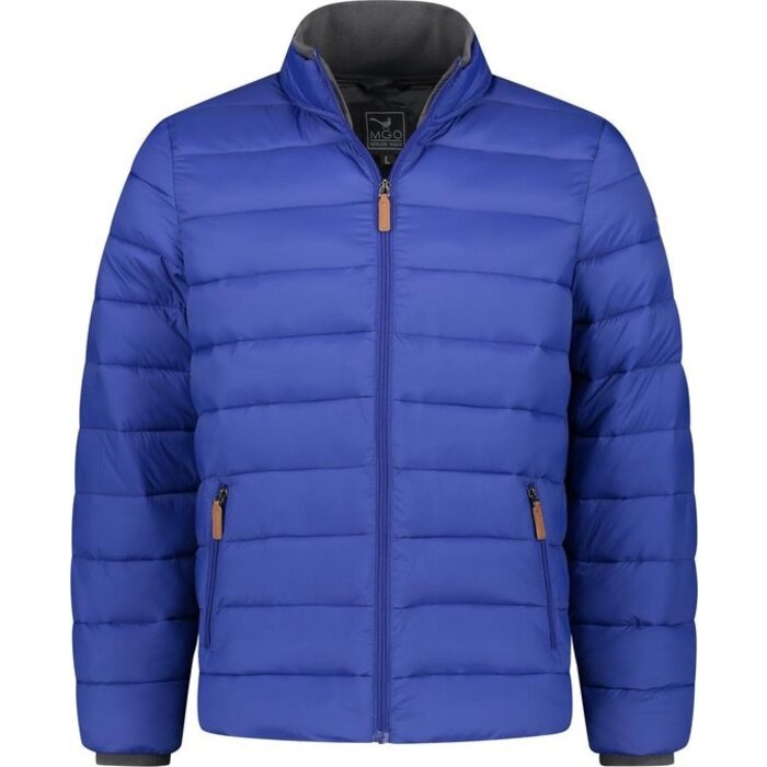 MGO Johnny - gewatteerde heren jas - blauw