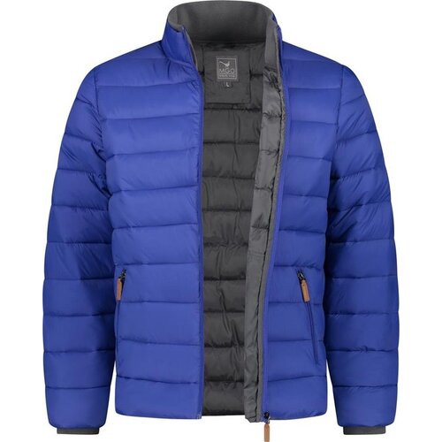 MGO Johnny - gewatteerde heren jas - blauw