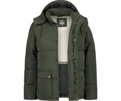 MGO Otto Jacket - teddy voering - heren - mosgroen - Maat XXL