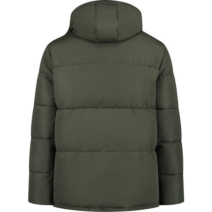 MGO Otto Jacket - teddy voering - heren - mosgroen - Maat XXL