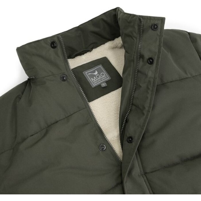 MGO Otto Jacket - teddy voering - heren - mosgroen - Maat XXL